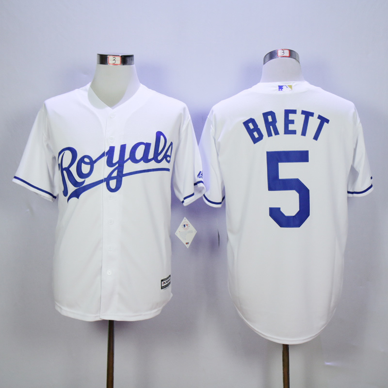 Men Kansas City Royals #5 Brett White MLB Jerseys->kansas city royals->MLB Jersey